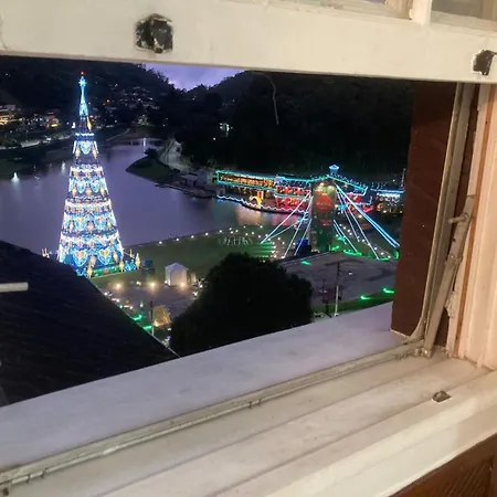 Suite No Palacio Quitandinha Com Vista Para O Lago Petropolis  Exterior photo