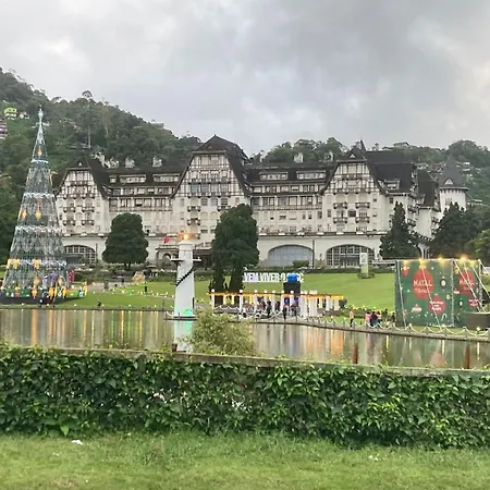 Suite No Palacio Quitandinha Com Vista Para O Lago Petropolis  Exterior photo